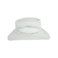 thumbnail image 3 of CTM Unisex Twisted Straw Gambler Hat, 3 of 5