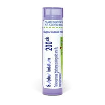 Boiron Sulphur Iodatum 200CK, Homeopathic Medicine for Nasal Discharge During Cold And Flu Convalescence, 80 Pellets