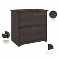 thumbnail image 3 of Bowery Hill 2 Drawer Lateral File Cabinet in Heather Gray - Engineered Wood, 3 of 7