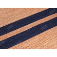 thumbnail image 6 of Chouhan Rugs Natural Jute Navy Lined Rug Bohemian Rug Decor Rug Handwoven Rug Custom Rug Decorative Rug, 6 of 8