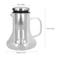 thumbnail image 2 of Airtight Cold Brew Coffee Maker, Home Iced Coffee Maker with Removable Coffee Fine Mesh Filter, 23.7oz, 2 of 5