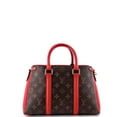 thumbnail image 3 of Pre-Owned Soufflot Tote Monogram Canvas with Leather BB By Rebag, 3 of 7