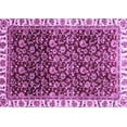 thumbnail image 1 of Ahgly Company Indoor Rectangle Abstract Purple Modern Area Rugs, 5' x 8', 1 of 4