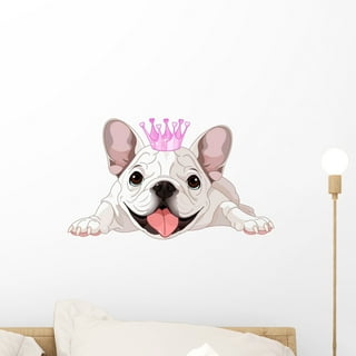 Pug Sunglasses Wall Decal Sticker by Wallmonkeys Vinyl Peel and Stick  Graphic (36 in H x 22 in W)