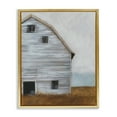 thumbnail image 4 of Stupell Industries Worn Old Barn Farm Painted Metallic Gold Framed Floating Canvas Wall Art, 16x20, by Ethan Harper, 4 of 5