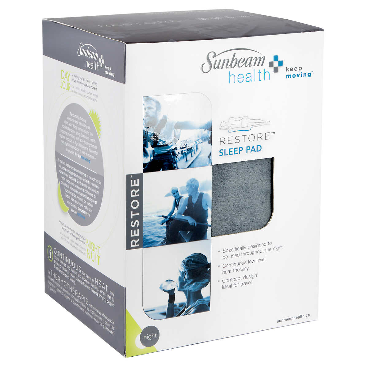 Sunbeam Health Restore Heated Sleep Pad