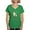 Irish Green, variant on CafePress - Christmas Kitty Women's V Neck Dark T Shirt - Women's V-Neck Dark T-Shirt