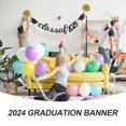 thumbnail image 3 of SHISUYAN 1 Set Class of 2024 Graduation Banner Graduation Party Hanging Banner Graduation Prop, 3 of 9