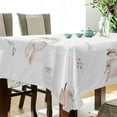 thumbnail image 3 of GZHJMY Easter Rabbit Tablecloth, Rectangle Waterproof Washable Polyester Table Cover for Picnic Dinner Holiday Party Decor, 54 x 72 Inch, 3 of 7