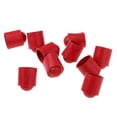thumbnail image 4 of Almencla 10 Count Pool Billiard Cue Tip Rubber Protector Snooker Stick Guard Black Red, 4 of 8
