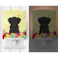 thumbnail image 2 of Caroline's Treasures BB1917CNL Black Labrador Easter Egg Hunt Ceramic Night Light, 6x4x3", multicolor, 2 of 2