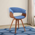 thumbnail image 1 of Armen Living LCSUCHBLUE Summer Dining Chair, Blue, 1 of 6