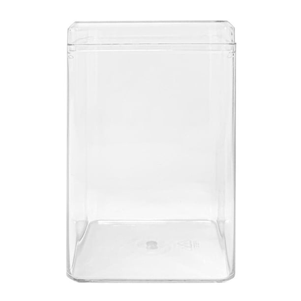 WDOplteas Escaparate Acrílico Transparente Modelo A Prueba Polvo Juguete Cosméticos Vitrina