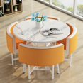 thumbnail image 1 of Simple Coffee Table Seat Lounge Bar Negotiation Table Tea Table Dining Table A Set Of Table Chair Combination Home Furniture HY My Lux Decor Round, 1 of 59