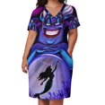 thumbnail image 2 of Úrsula, la bruja de los mares, vestido holgado con bolsillos, vestidos de noche, vestidos de verano para mujer, vestidos casuales, vestidos de cóctel, 2 of 6