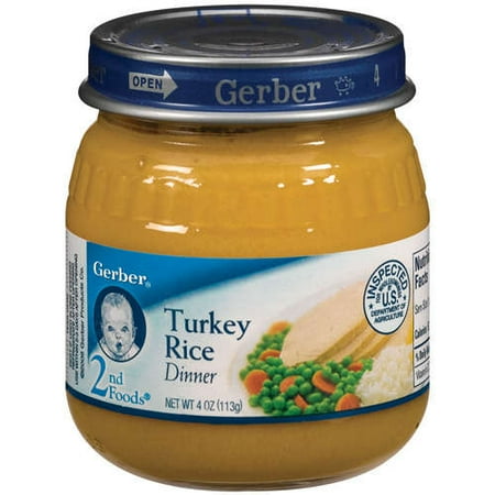 Gerber 2nd Food Turkey & Rice