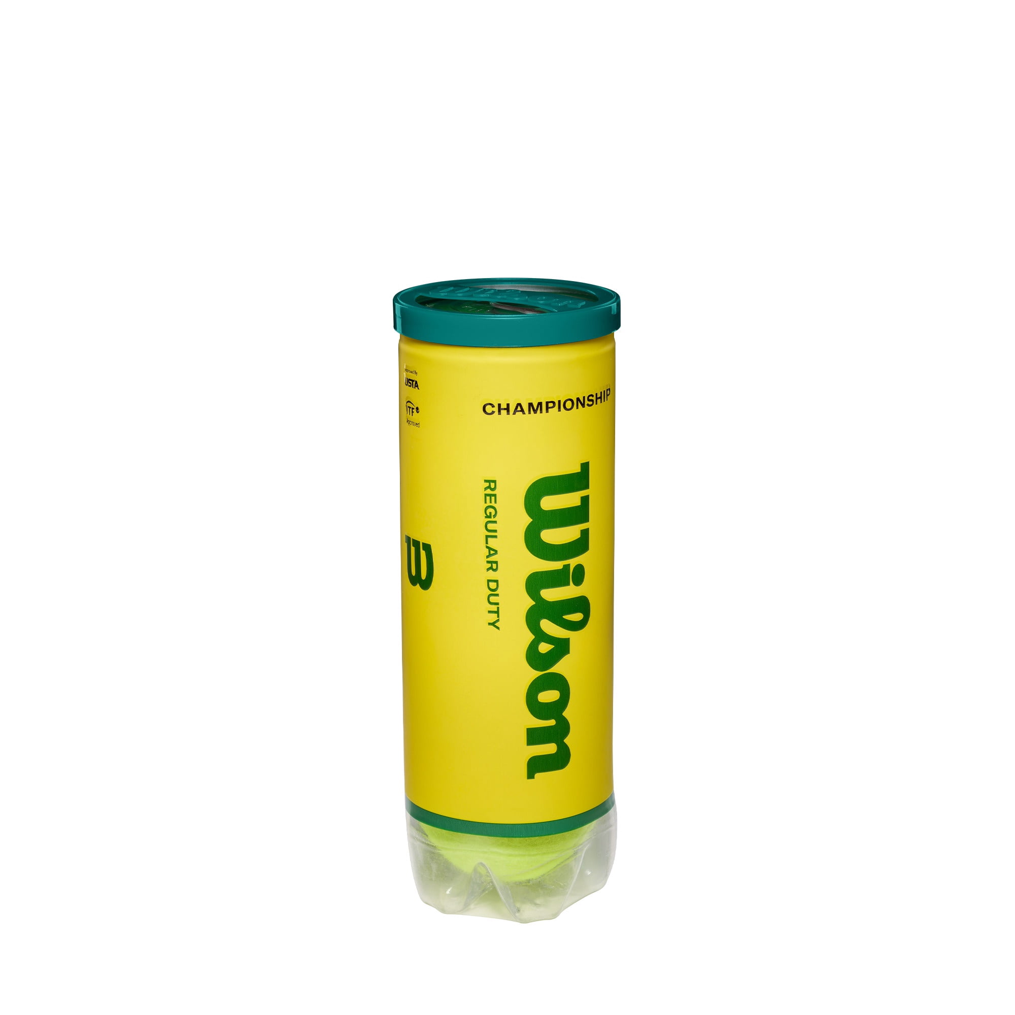 (6 pack) Wilson Championship Regular Duty 3 Tennis Ball Can