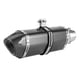 thumbnail image 1 of Sistema de escape completo silenciador deslizante estilo fibra de carbono apto para YZF R15 V1/V2 0817 ANGGREK Otros, 1 of 8