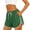 *Green, variant on ClodeEU Women's Lightweight Quick Dry 3" Running Shorts ,Athletic Training Shorts for Marathon,Gym Black,Womens Plus XXXL