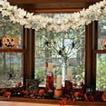 thumbnail image 4 of 5.7 ft Wedding Fireplace Mantel Wall Hanging Maple-Leaf Garlands Artificial Fall Vine Garland for Halloween Thanksgiving Christmas Decor, 4 of 6