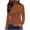 Zd_Brown, variant on Qgtaibl Women Polka Dot Sweatshirt Casual Crew Neck Long Sleeve Sweatshirts with Pocket Lightweight Comfy Daily Streetwear Pullovers Wine XL