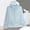🔥 Blue_New, variant on Dianli Gifts Reflective Solid Color Hooded Sunscreen Coat, Thin Breathable Anti UV Long Sleeve Outwear, Lightweight Casual Summer Outdoor Jacket for Women Purple M