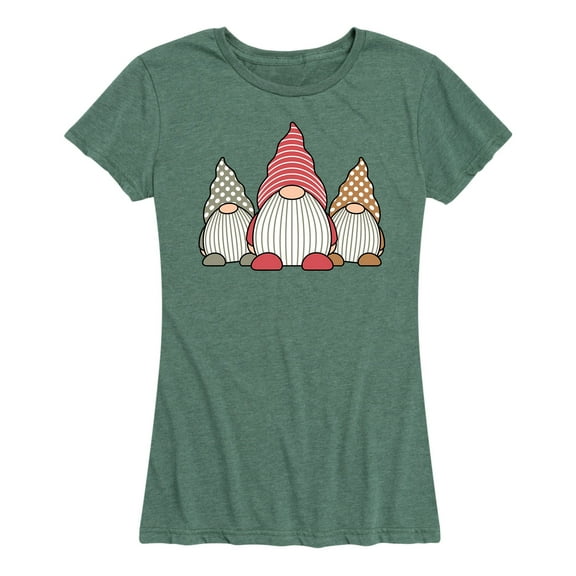 Instant Message - Three Gnomes - Women's Short Sleeve Graphic T-Shirt