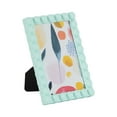 thumbnail image 3 of DesignOvation Beaded 4x6 Mint Decorative Tabletop Picture Frame, 3 of 11