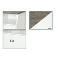 thumbnail image 3 of Saint Birch Finley White 2-Door Vertical Filing Cabinet, 3 of 7