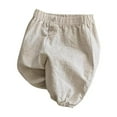 thumbnail image 2 of Fesfesfes Newborn Baby Pants Loose Comfy Solid Color Pants Infant Baby Casual Summer Pants, 2 of 4