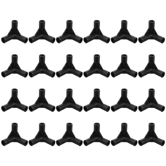 24Pcs Awning Tent Connector Tent Fittings Replacement Parts Canopy Fitting for Tent