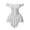 Halloween corset - White, variant on Gyujnb Women's Off Shoulder Ruffle Layered Corset Dress Floral Jacquard Boned Waist Shaping Fairy Halloween Costume Flowy Irregular Hem Mini Dress,XXS