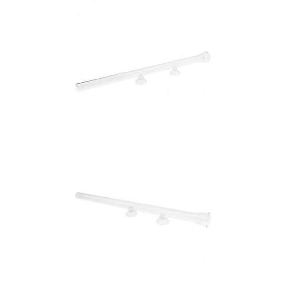 Alimentador De Camarones Para Acuario De 2 Piezas Que Alimenta Longitud Del Tubo De Comida 30 / 40cm + Ventosas Yuyangstore Alimentador de camarones de acuario