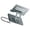 Seven in One, variant on Foldable Rotating Laptop Stand With Type C Adapter 100W Charging RJ45 Networking Port 3.5mm Port Heat Dissipation Slip P