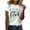 White, variant on Womens Plain Tee Solid Color Trust I Watch On Patrol Live I'm Basically A Cop Graphic Tee for Women S Grey