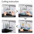 thumbnail image 5 of Yayeee Faucet Mat for Kitchen Sink 14.7" Diatomite Long Splash Guard Pad, Seaside Boat, 5 of 7