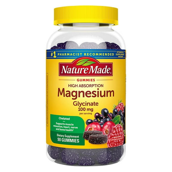 Nature Made High Absorption Magnesium Glycinate Gummies, 90 ct.