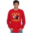 thumbnail image 4 of Yeah I Workout Popeye The Sailor Man Long Sleeve TShirt Men Women Brisco Brands M, 4 of 5