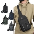 thumbnail image 1 of Xihbxyly Bolso Bandolera de Gran Capacidad, Elegante y Multifuncional, Cómodo para Viajar, Almacenamiento Versátil, Accesorio de Moda para Hombre, Tamaño 30 X 17 X 7 Cm., 1 of 6