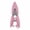 Pink, variant on Mini Small Scissors Keychain with Cover, Portable Travel Stainless Steel Shears, Compact Yarn Cutting Tool for Sewing Crafts