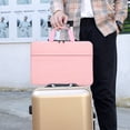 thumbnail image 5 of YOPTOP 14 inch Laptop Case Computer Bag Briefcase  Work Bag For Travel pink，G22050,pink, 5 of 5