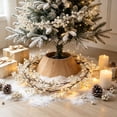 thumbnail image 2 of Btomtd Artificial Ball Berry Garland String 6.2FT, Christmas Rattan Decor Vines for Fireplace Xmas Tree Holiday Decorations, Silver, 2 of 6