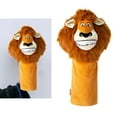 thumbnail image 5 of Cute Plush Golf Head Cover Animal Driver Headcover Protective Professional Universal Club Carrying Protector Accessories for Golfer, 5 of 10