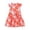 a-Red4922, variant on Kids Toddler Girls Floral Heart Print Ruffle Sleeve Crewneck Dress Pleated Skirt Casual Spring Summer A Line Dress For Little Girls Daily Wear Purple 4-5 Years