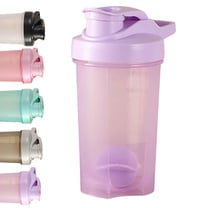 Bxaolu 17oz Shaker Bottle，Leak Proof Sports Shaker Cups for Protein Shakes，Shaker Bottle for Pre Workout and Travel To Go，Easy Clean Protein Shaker Bottle, Purple