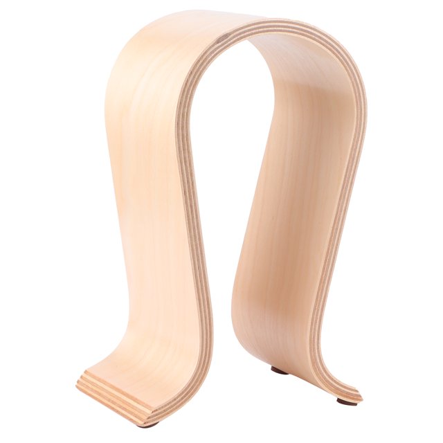 Soporte de madera para auriculares soporte de madera para auriculares estante de exhibición para organizador de escritorio de oficina accesorios para auriculares ANGGREK Otros