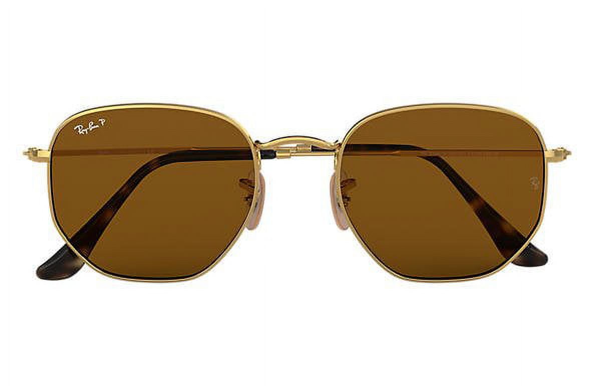 Ray-Ban RB3548N HEXAGONAL 001/8O 51M Gold/Wisteria Flash