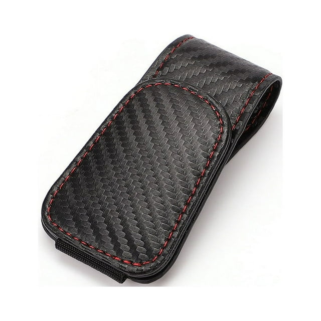 Gafas de sol para coche, clip magnético de cuero para gafas de sol para visera de coche, gafas de sol para visera de coche, gafas para coche, gafas de sol adecuadas para Gla