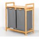 thumbnail image 4 of Cesto Ropa Sucia, Bolsas de Lavandería de Tela Oxford Extraíbles, Ventilación y Transpirabilidad, para Baño, Lavadero, Sala, Dormitorio, 4 of 4