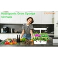 thumbnail image 6 of CityFarmer 50 Pack Grow Sponges, Seed Pods Replacement Root Growth Sponges, Seedling Starter Sponges Kit Refill Grow Sponge for Hydroponic Indoor Garden System, 6 of 11